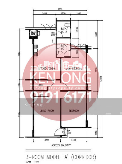 Blk 444 Tampines Street 42 (Tampines), HDB 3 Rooms #141505092